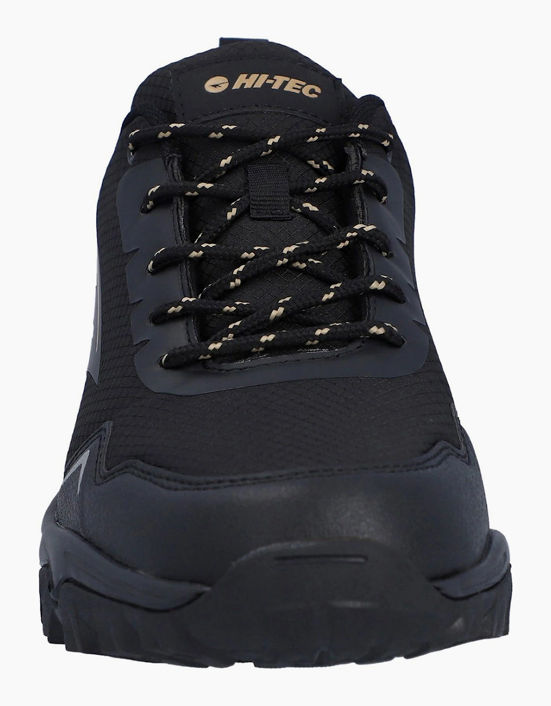 Hi-Tec Jaguar Mens Waterproof Trail Shoes Black/Dune