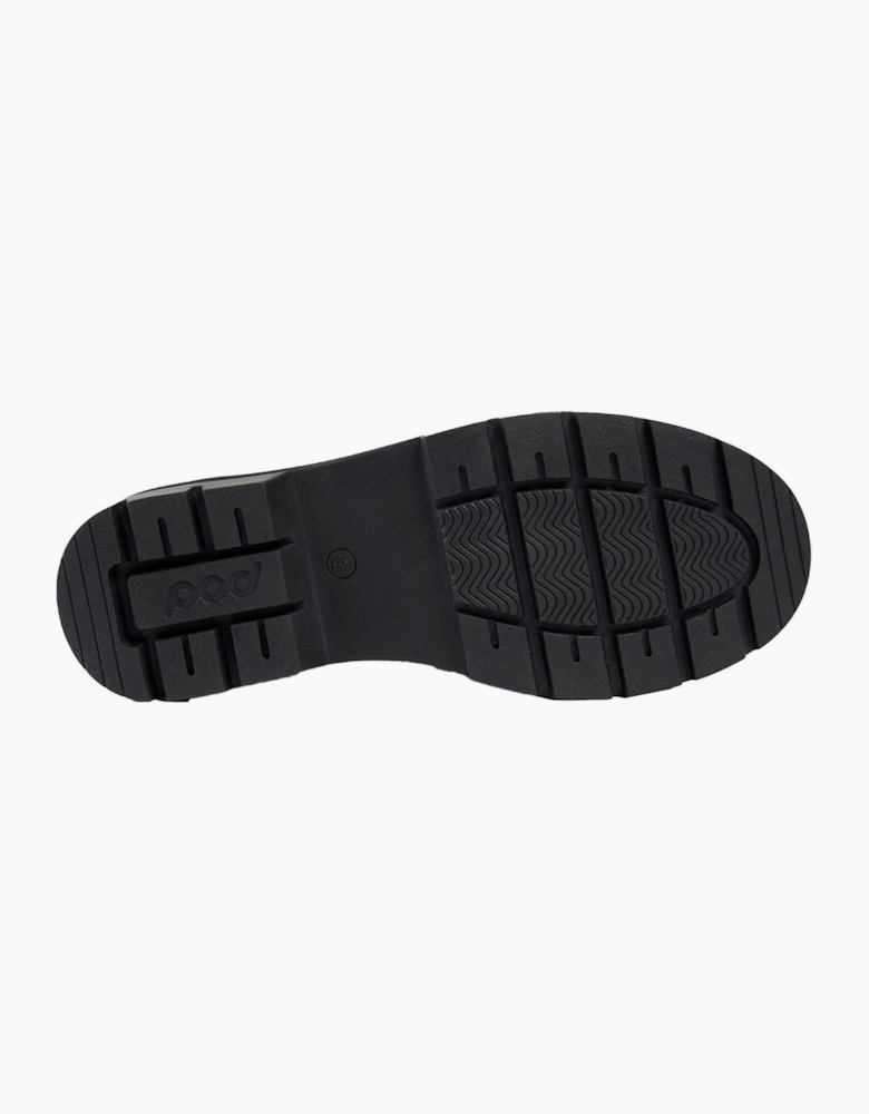 Pod Mina Womens Loafer Shoes Black