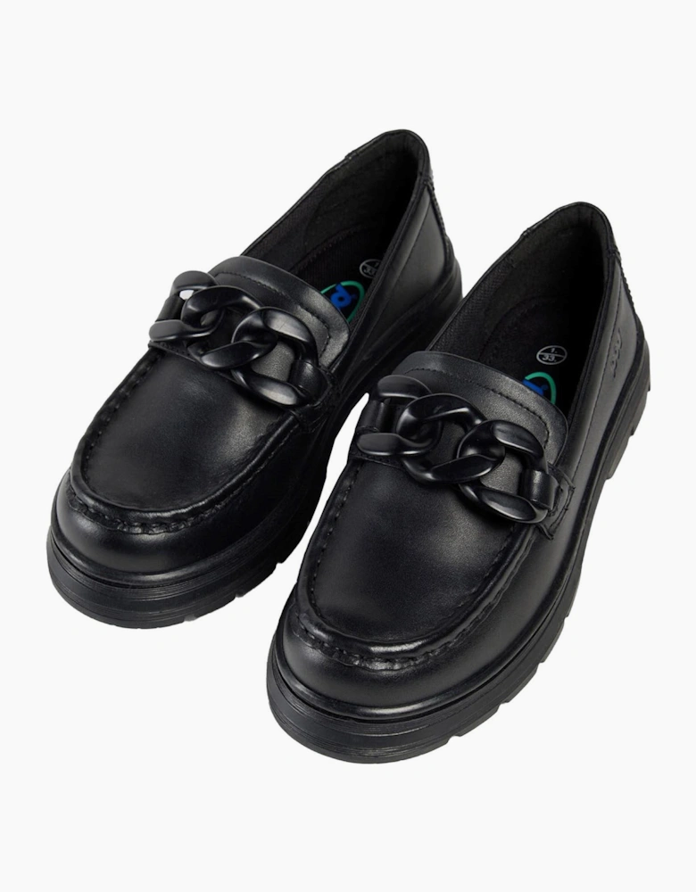 Pod Mina Womens Loafer Shoes Black