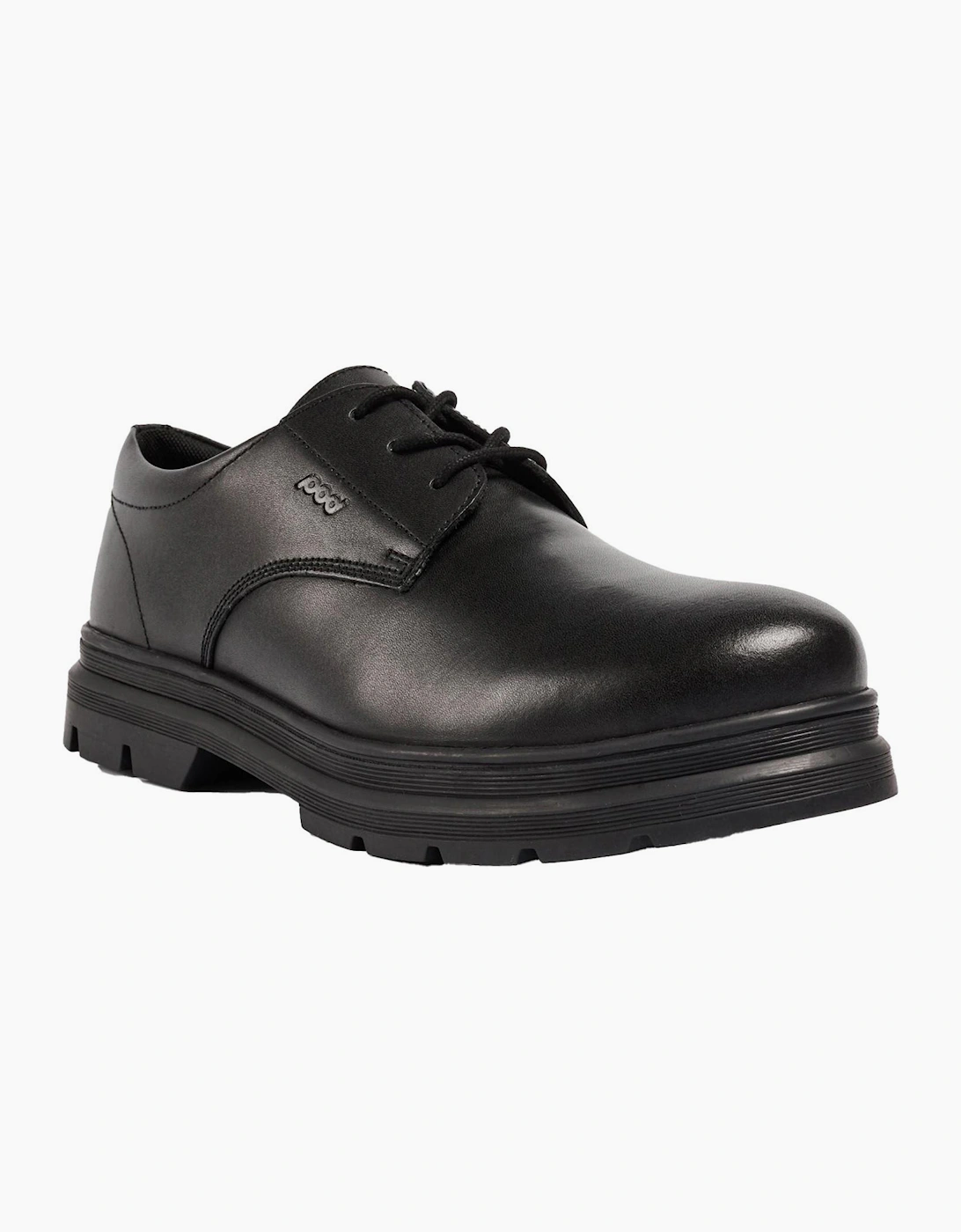 Pod Irene Senior Girls School Shoes Black
