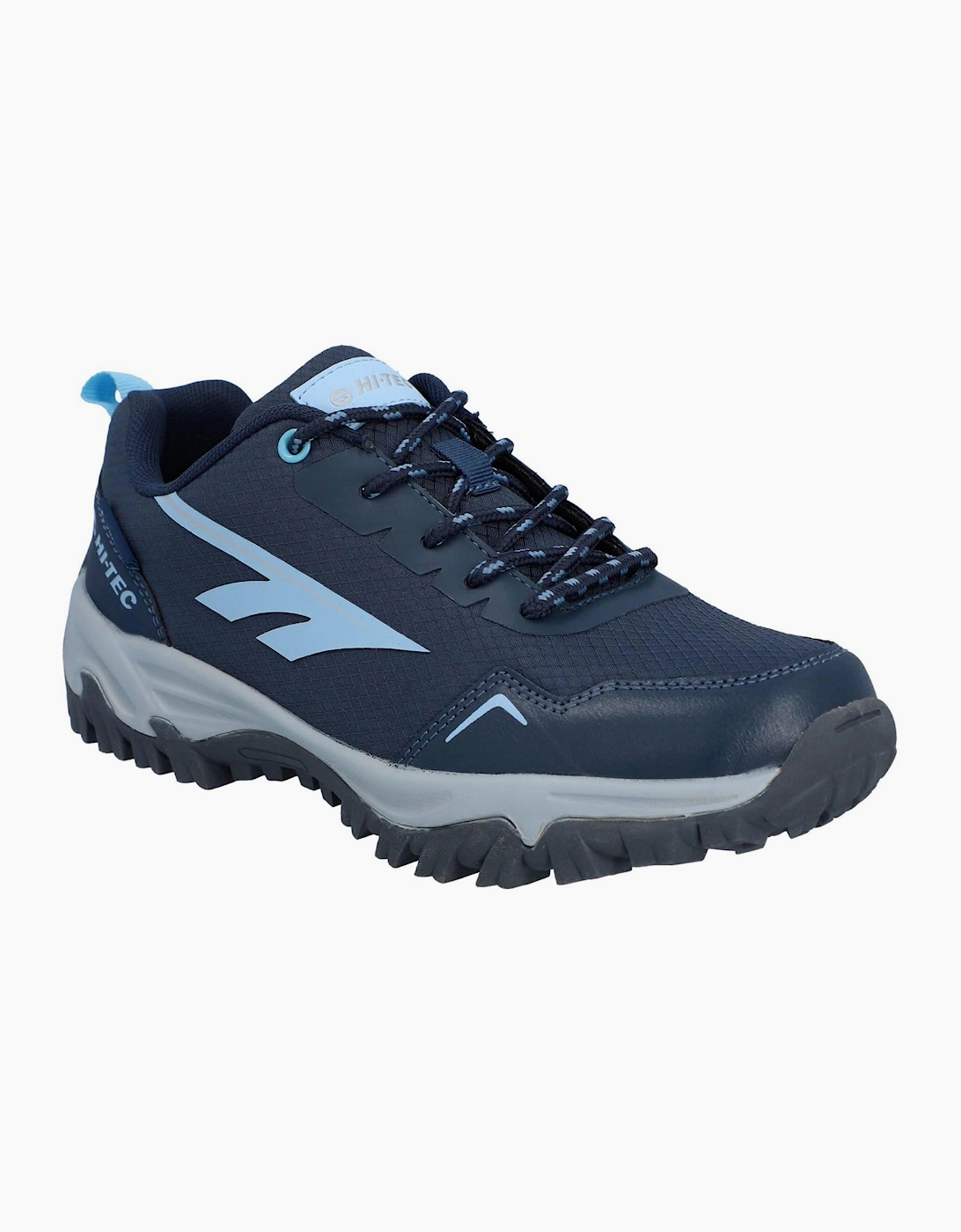 Hi-Tec Jaguar Womens Waterproof Trail Shoes Indigo/Moonstone