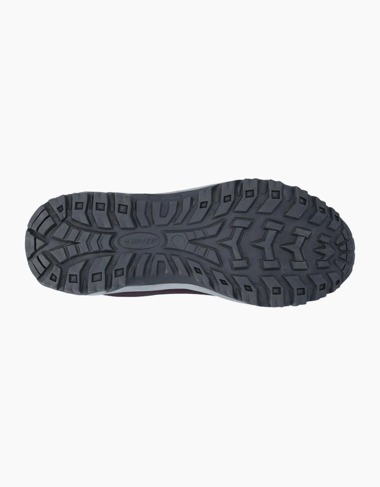 Hi-Tec Jaguar Womens Waterproof Trail Shoes Cherry/Moonstone