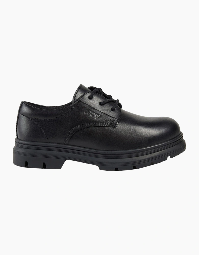 Pod Irene Senior Girls School Shoes Black