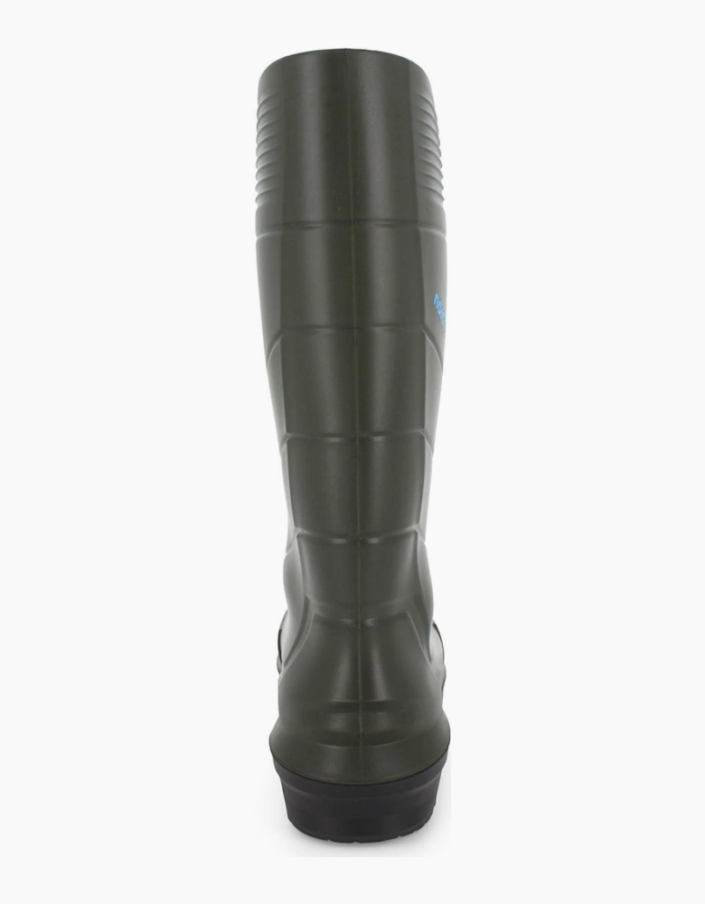 Nora Noracomp S5 Wellington Safety Boots Green/Black