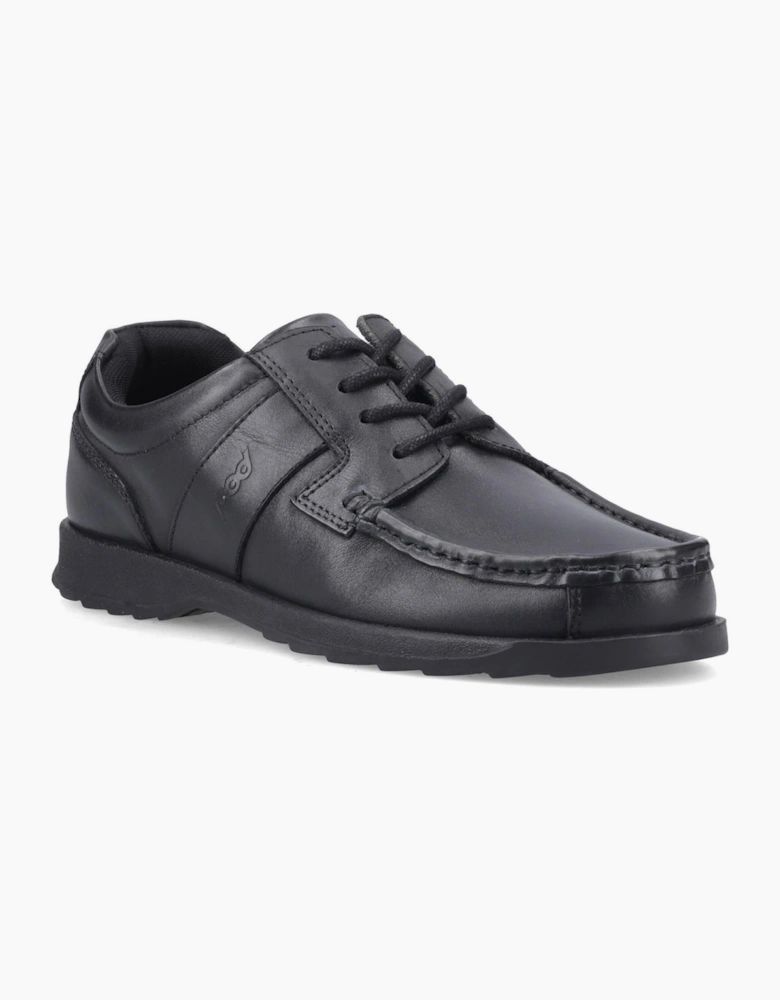 Pod Logan Leather Mens Shoes Black