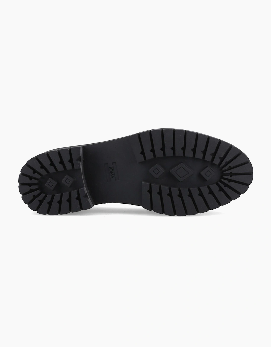 Toms Cara Woven Womens Loafers Black