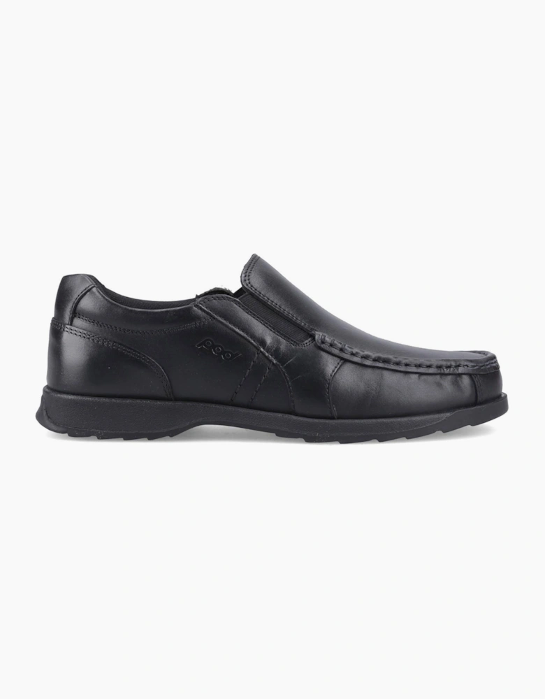 Pod Nyle Leather Mens Shoes Black