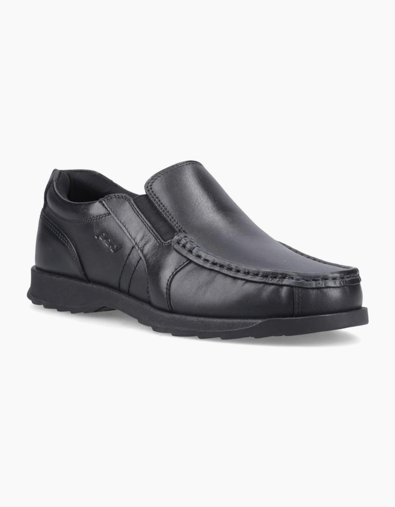 Pod Nyle Leather Mens Shoes Black