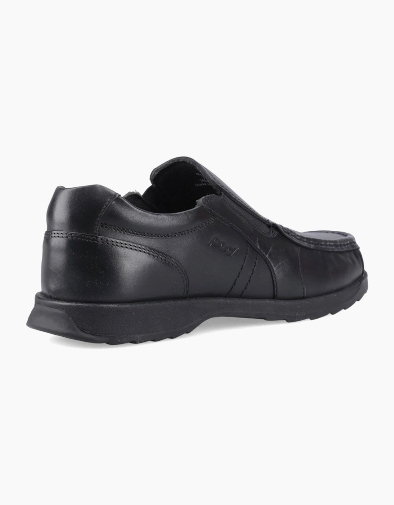 Pod Nyle Leather Mens Shoes Black