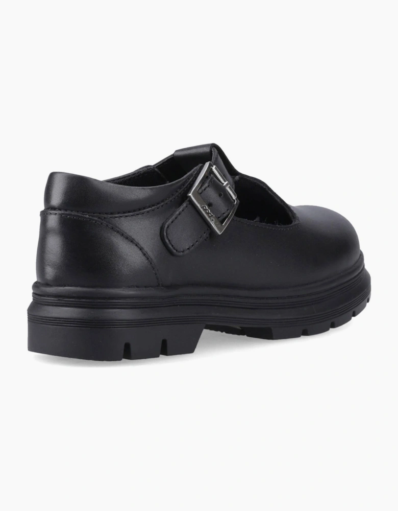 Pod Emilie Girls School Shoes Black