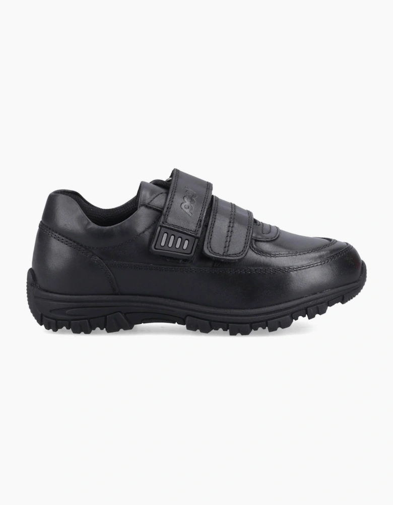 Pod Sprint Junior School Shoes Black