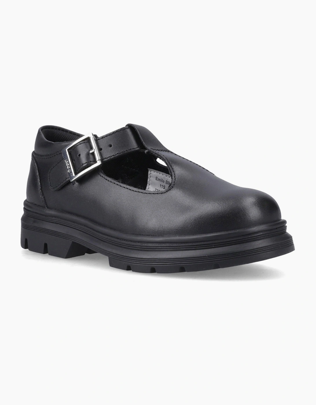 Pod Emilie Girls School Shoes Black