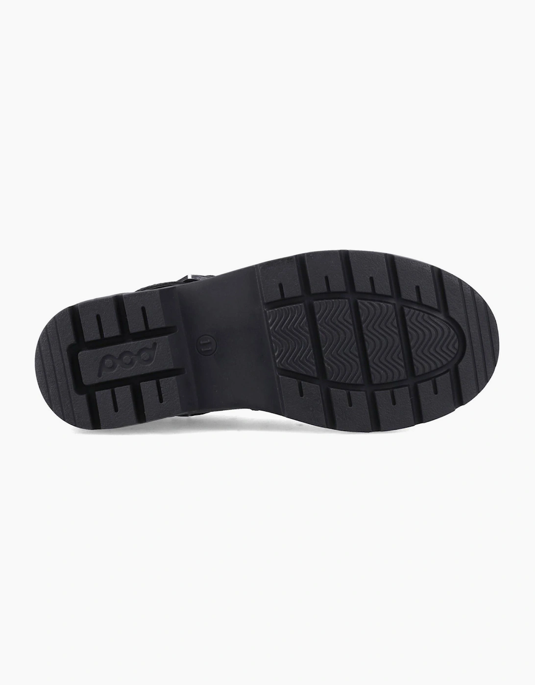 Pod Emilie Girls School Shoes Black