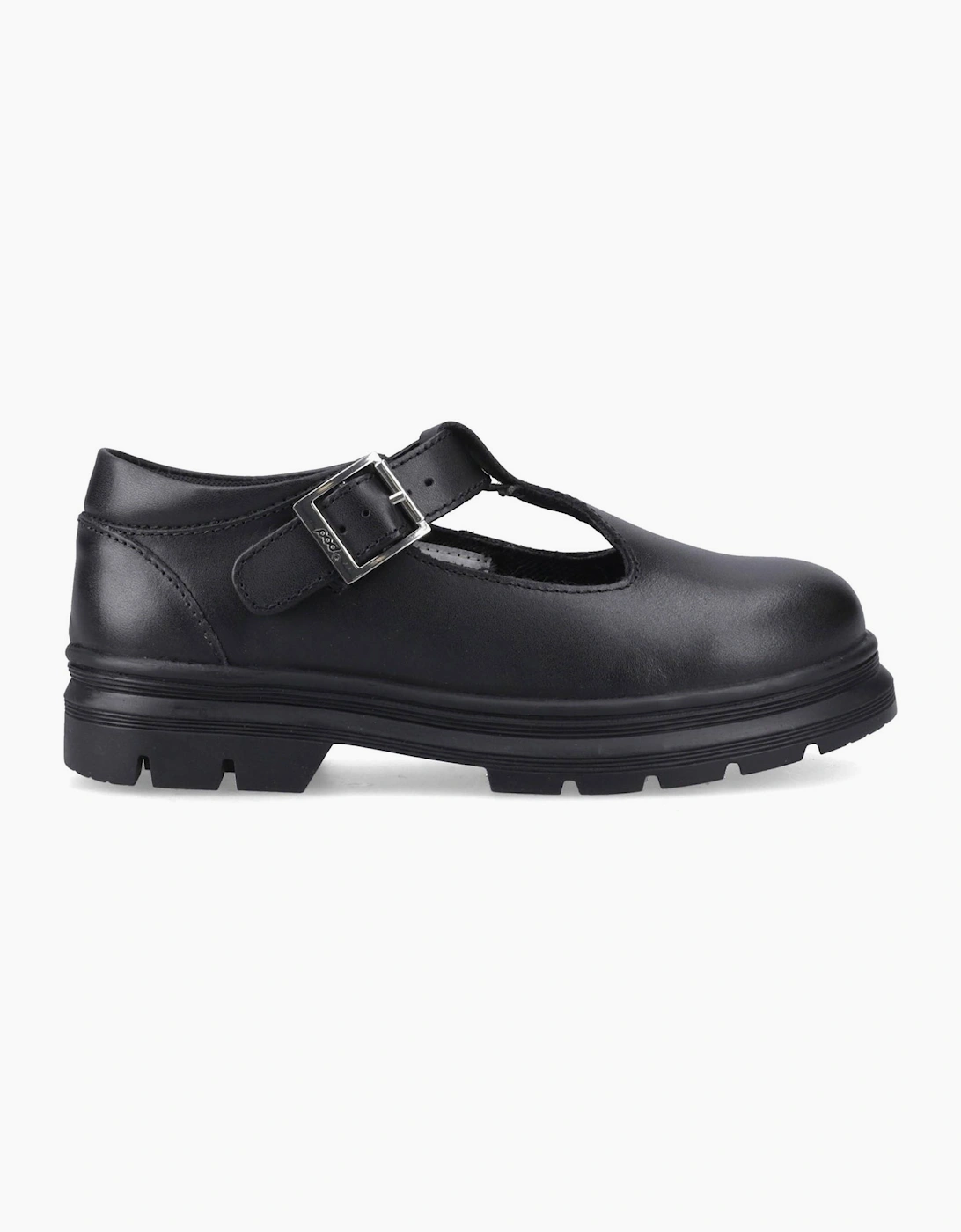 Pod Emilie Girls School Shoes Black