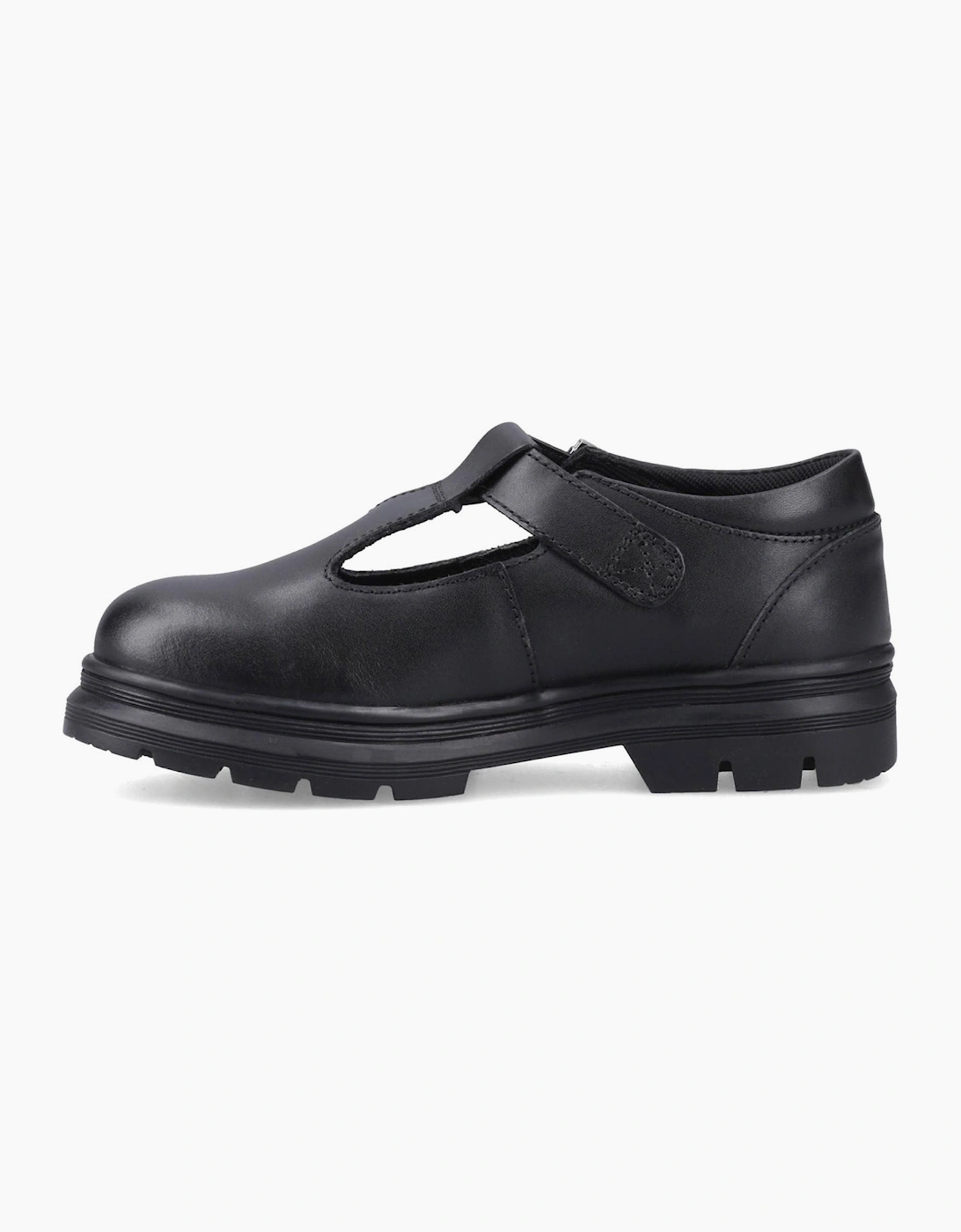Pod Emilie Girls School Shoes Black