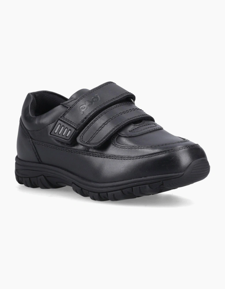 Pod Sprint Junior School Shoes Black