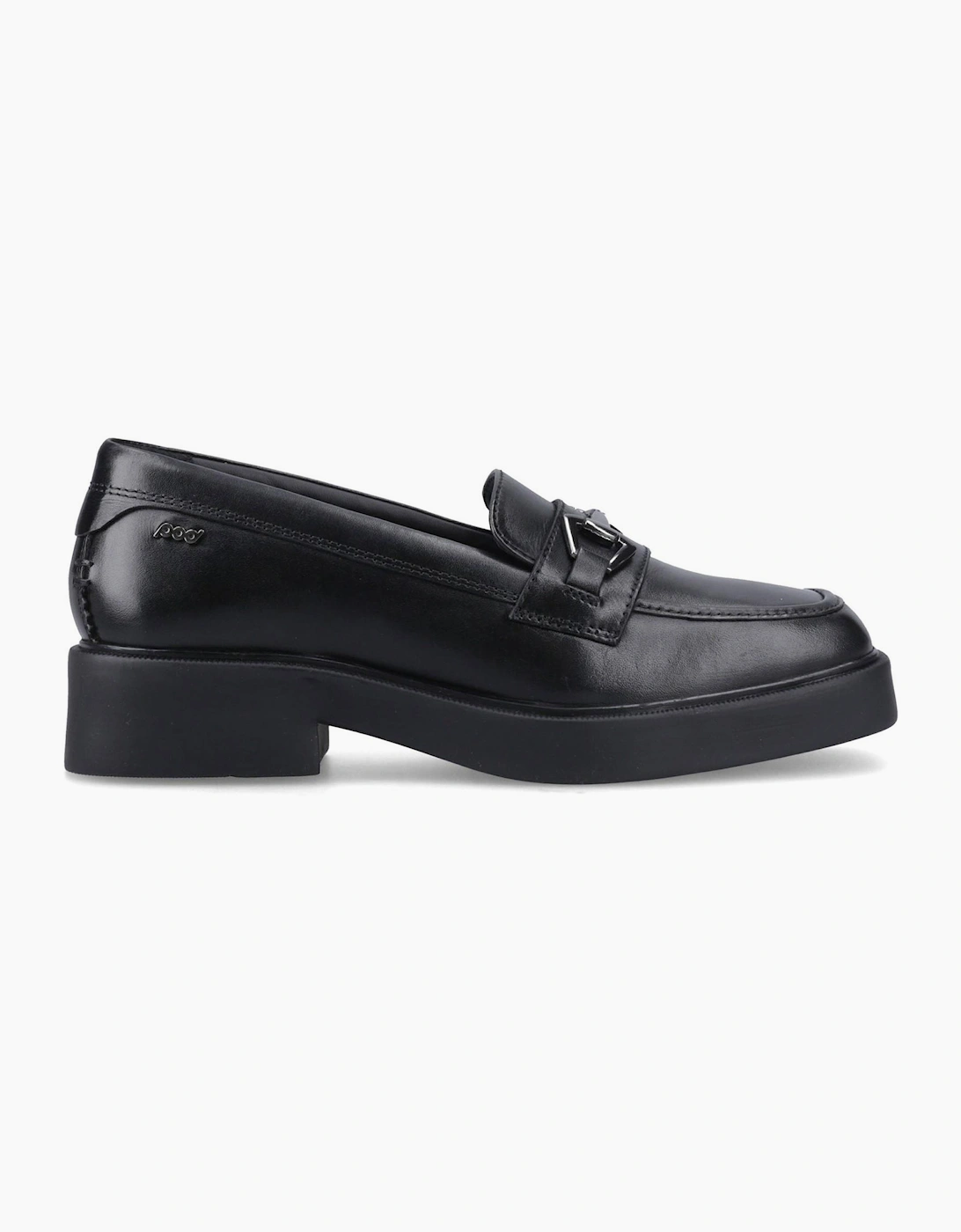 Pod Women's Pod Maple Womens Leather Loafers Black