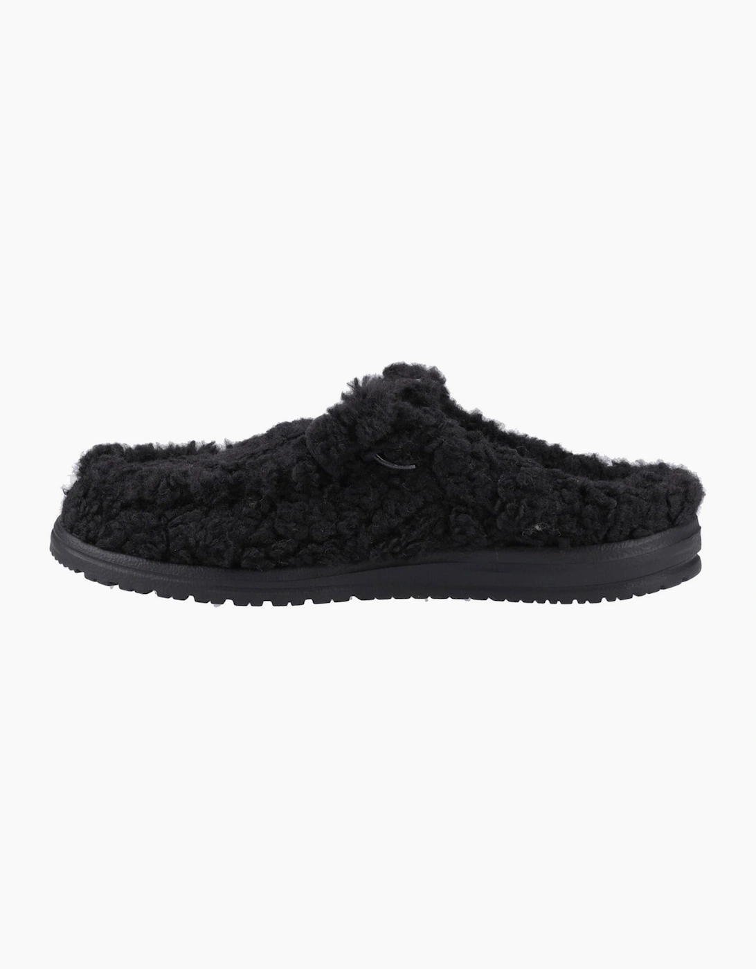 Hey Dude Wally Mens Slippers Black/Black