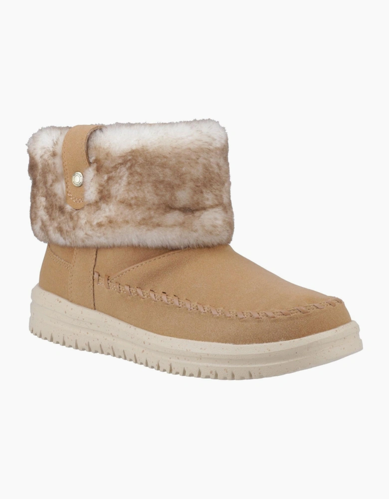 Hey Dude Camden Womens Boots Cognac