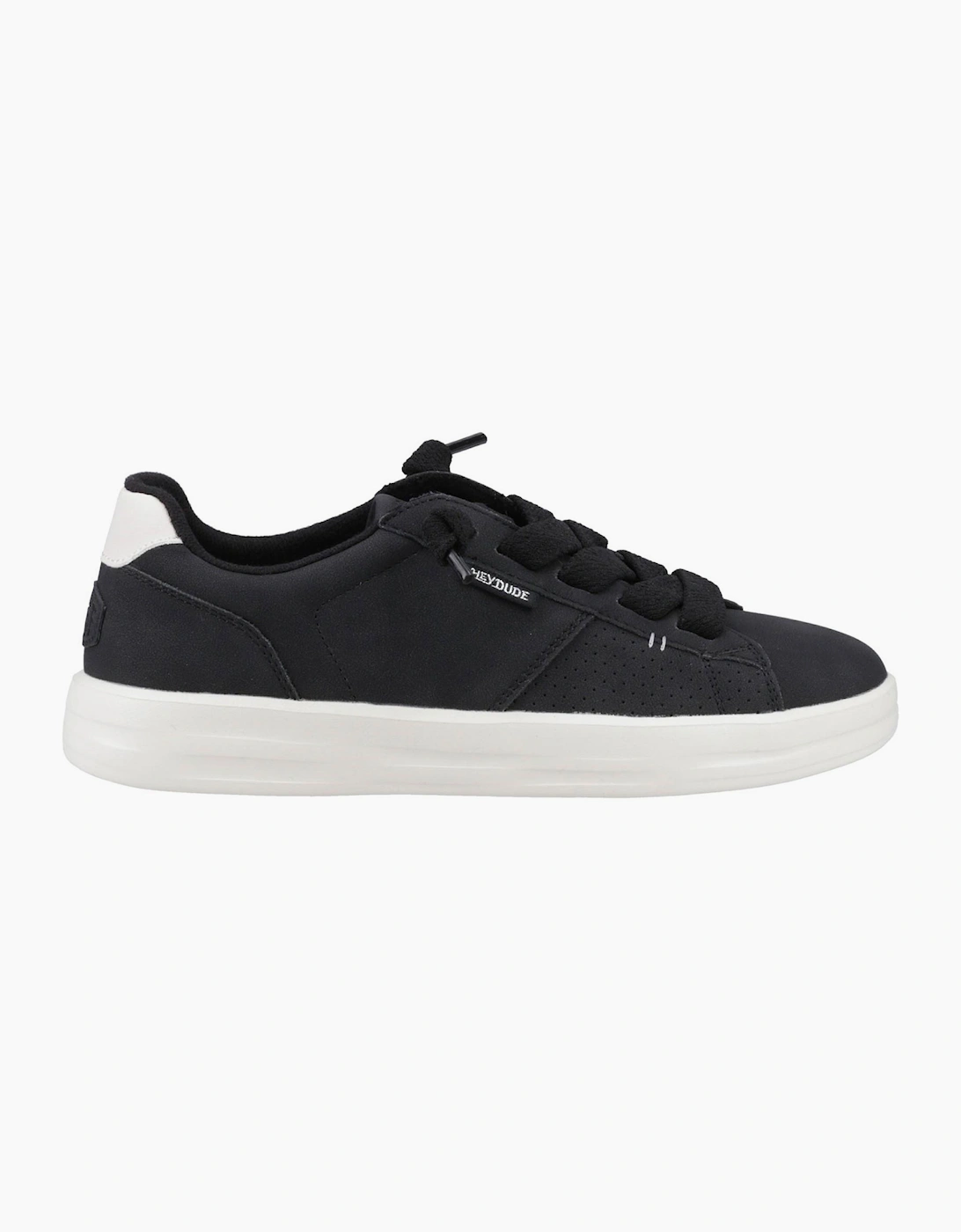 Hey Dude Karina Duo Classic Womens Trainers Black