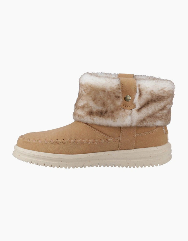 Hey Dude Camden Womens Boots Cognac