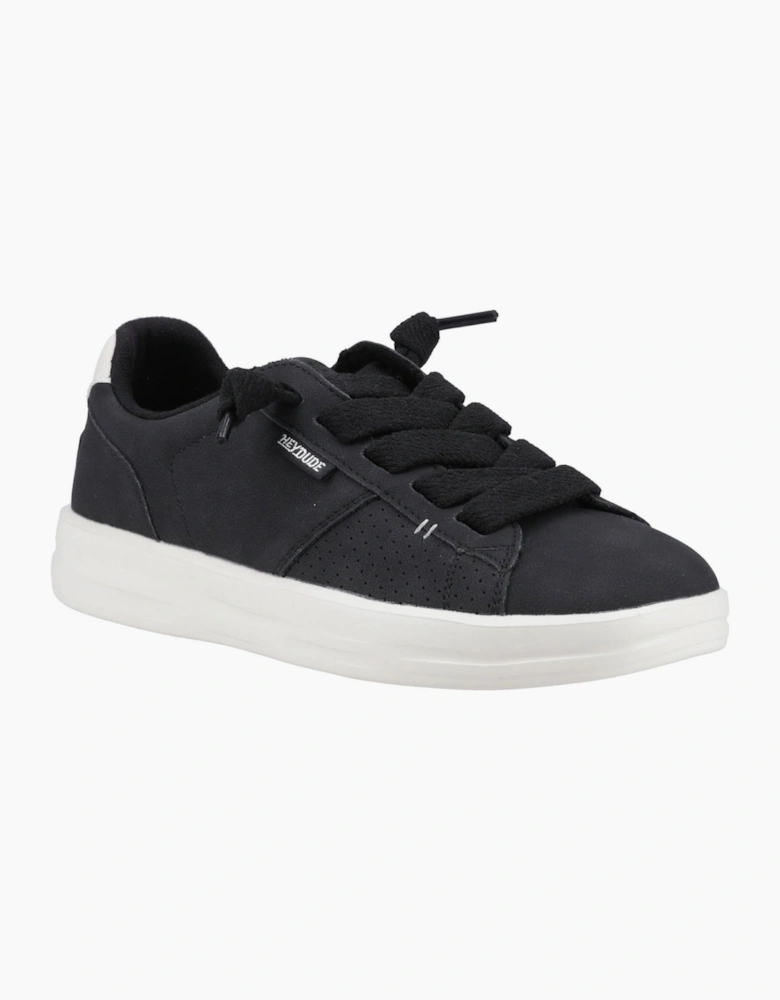 Hey Dude Karina Duo Classic Womens Trainers Black