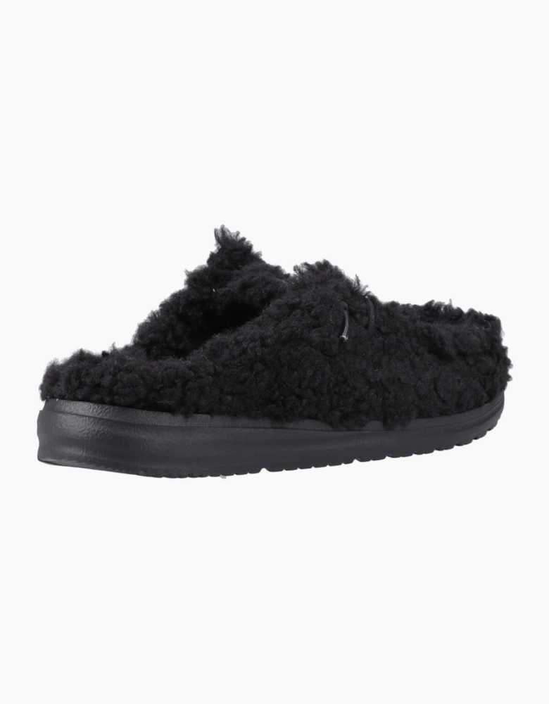 Hey Dude Wendy Womens Slippers Black