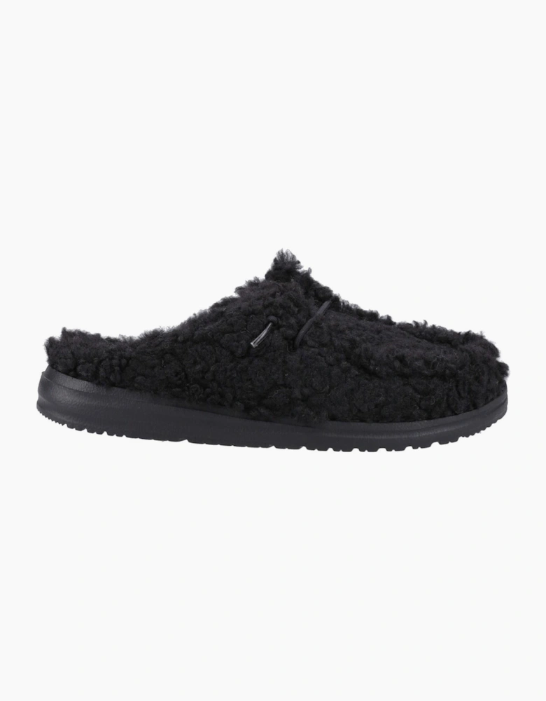 Hey Dude Wendy Womens Slippers Black