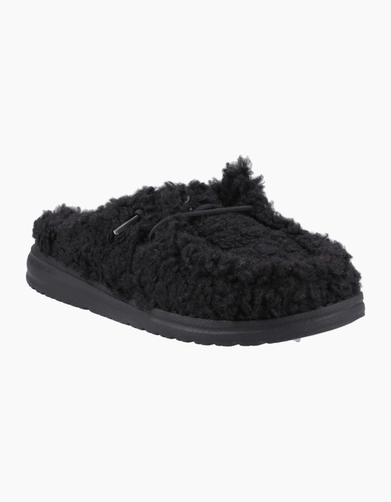 Hey Dude Wendy Womens Slippers Black