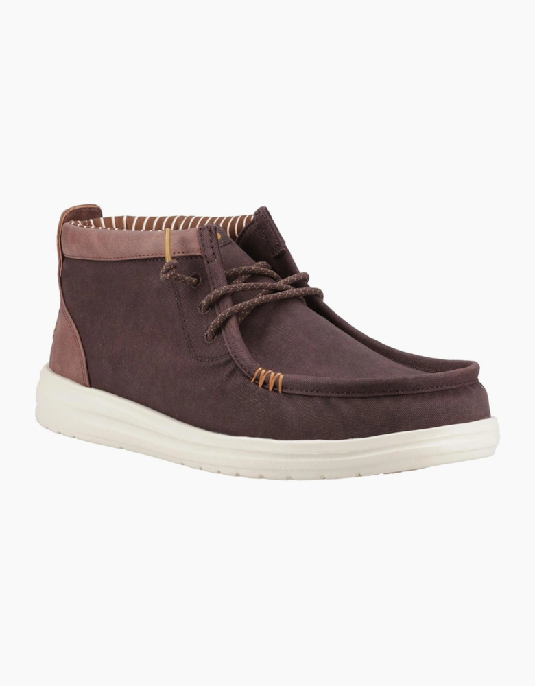 Hey Dude Wally Mid GripR Boots Mole Brown/Downtown