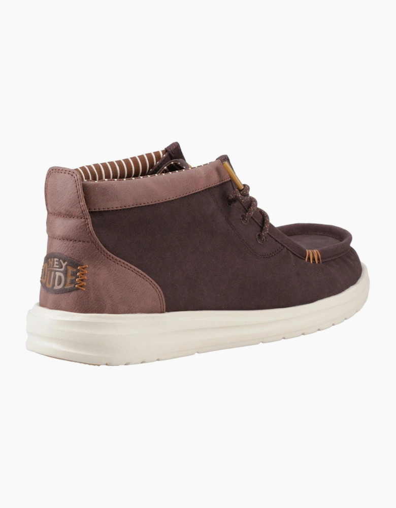 Hey Dude Wally Mid GripR Boots Mole Brown/Downtown