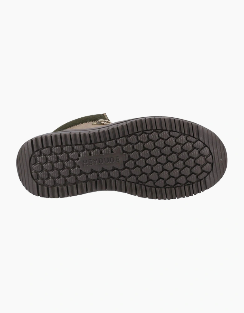 Hey Dude Bradley Tumbled Mens Classic Boots Nut