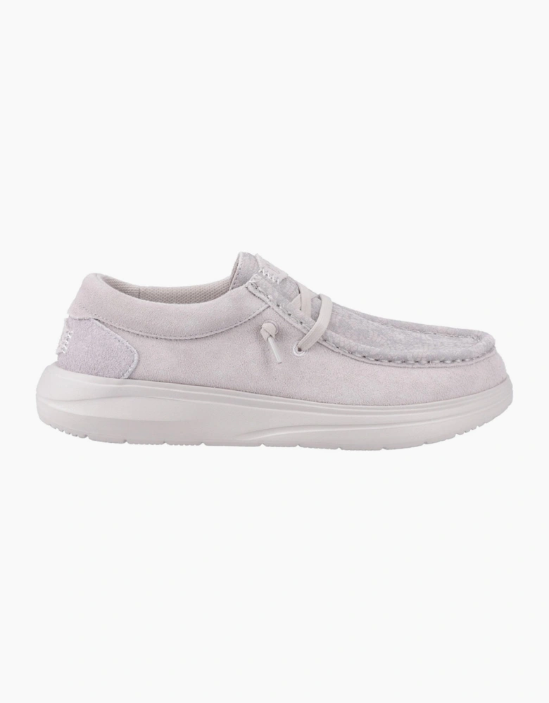 Hey Dude Wendy COMF Womens Suede Shoes Lilac