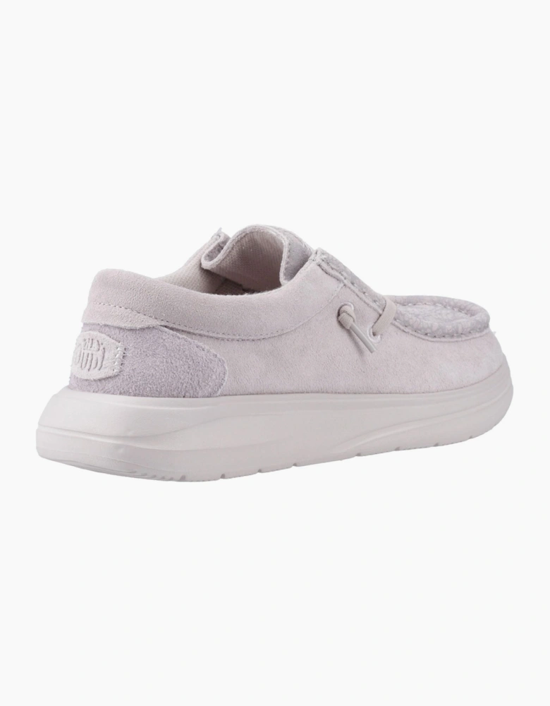 Hey Dude Wendy COMF Womens Suede Shoes Lilac