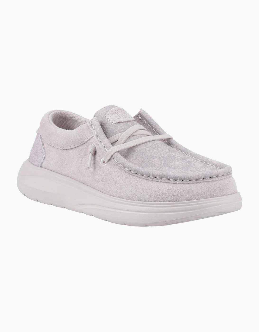 Hey Dude Wendy COMF Womens Suede Shoes Lilac