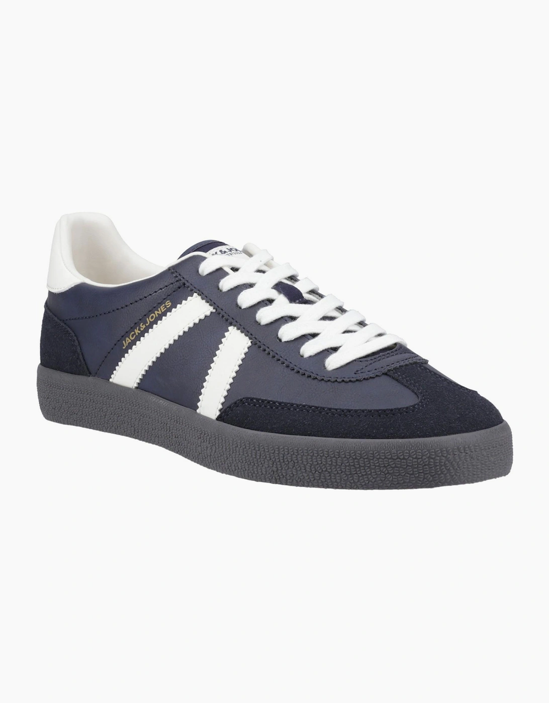 Jack & Jones Mambo Mens Trainers Navy/Marshmallow