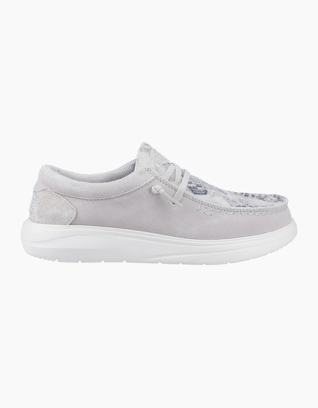 Hey Dude Wendy COMF Luxe Womens Shoes Grey / Snake