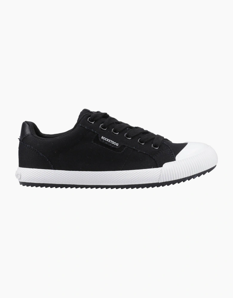 Rocket Dog Cheery Low Womens Trainers Black