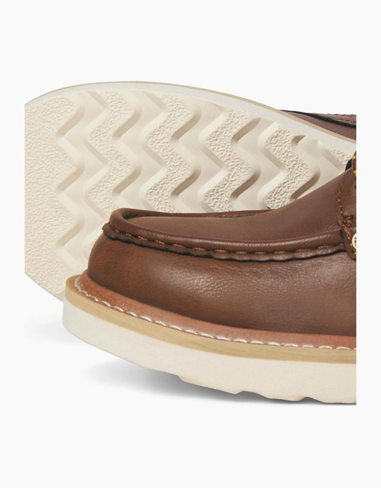 Jack & Jones Archway Mens Moc Boots Cognac