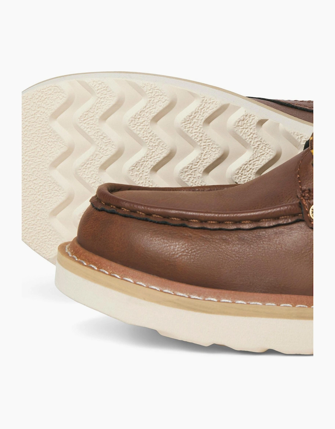 Jack & Jones Archway Mens Moc Boots Cognac