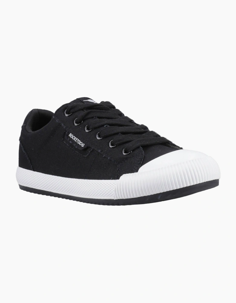 Rocket Dog Cheery Low Womens Trainers Black