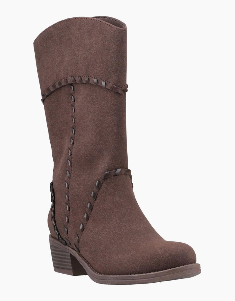 Rocket Dog Rowdy Womens Cowboy Boots Dark Brown