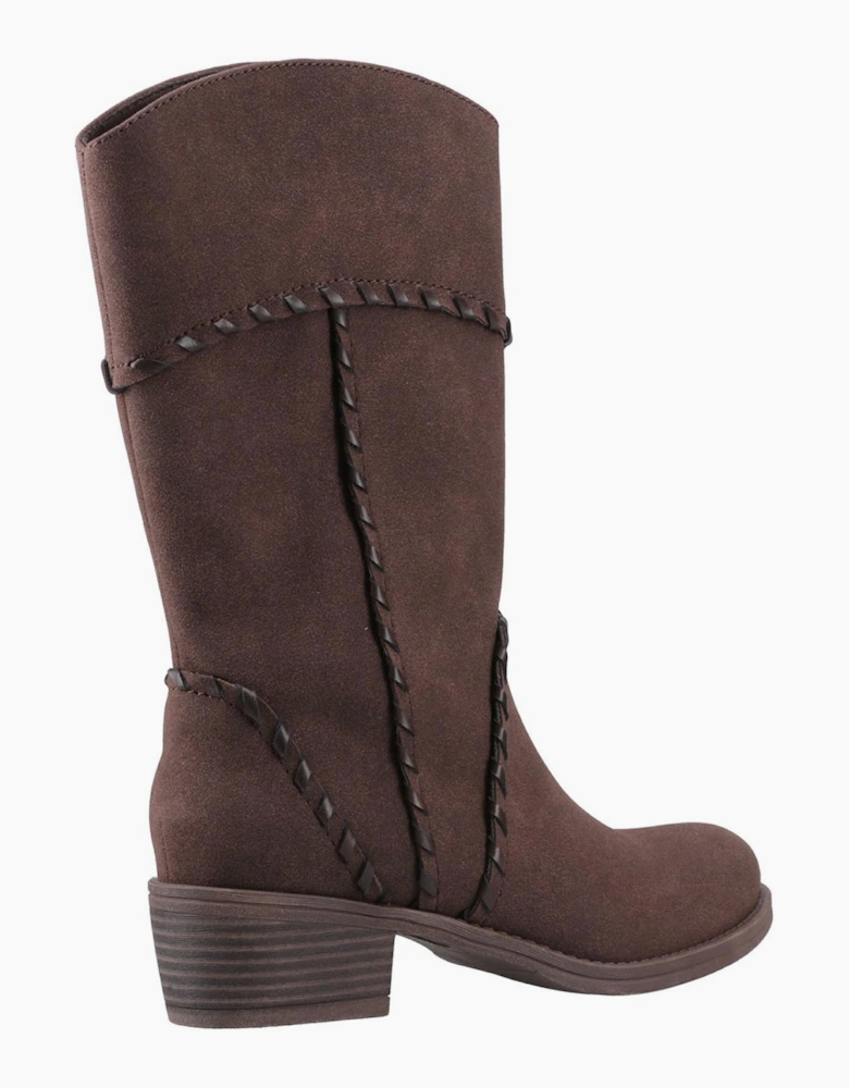Rocket Dog Rowdy Womens Cowboy Boots Dark Brown