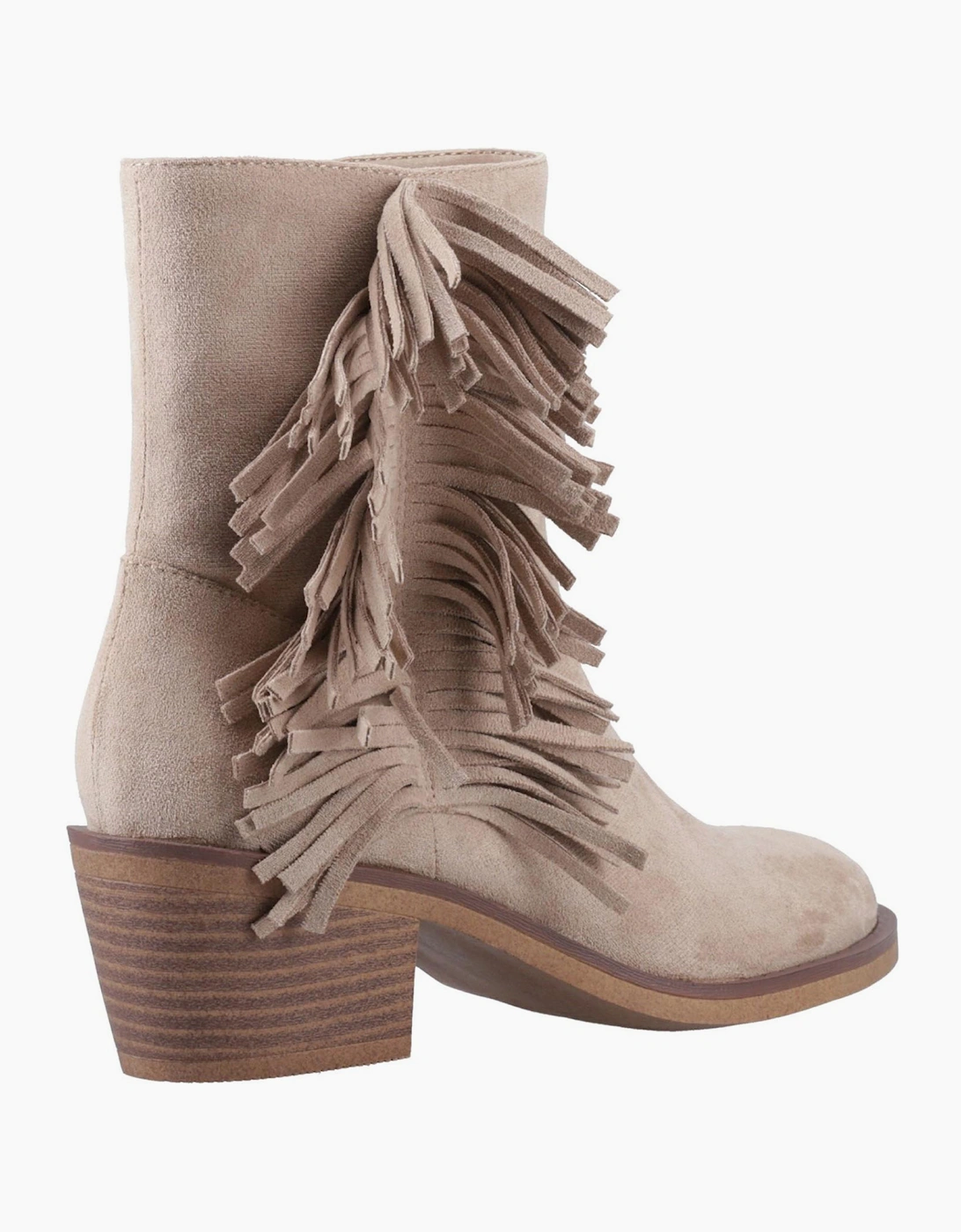 Rocket Dog Yankee Tassel Womens Cowboy Boots Taupe