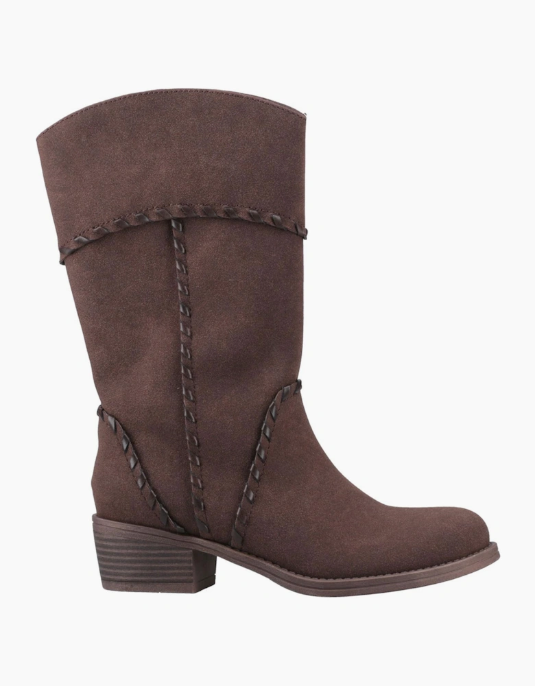 Rocket Dog Rowdy Womens Cowboy Boots Dark Brown