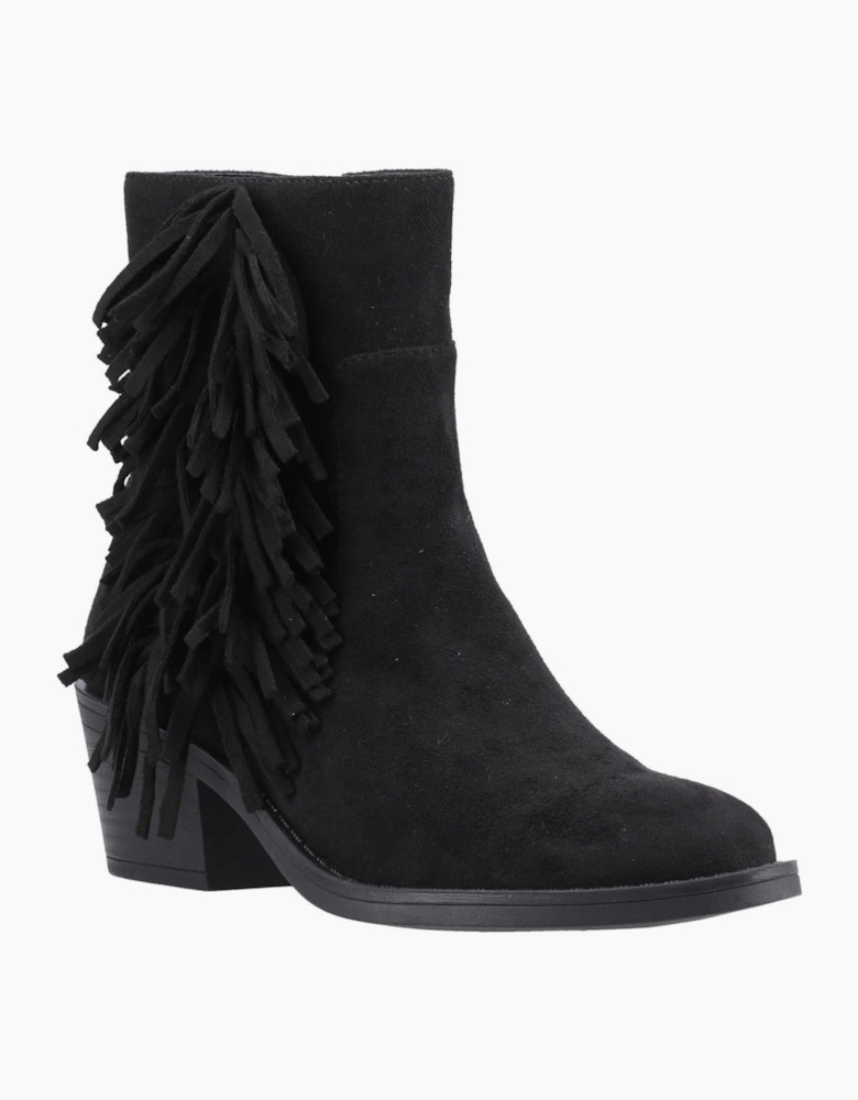 Rocket Dog Yankee Tassel Womens Cowboy Boots Black