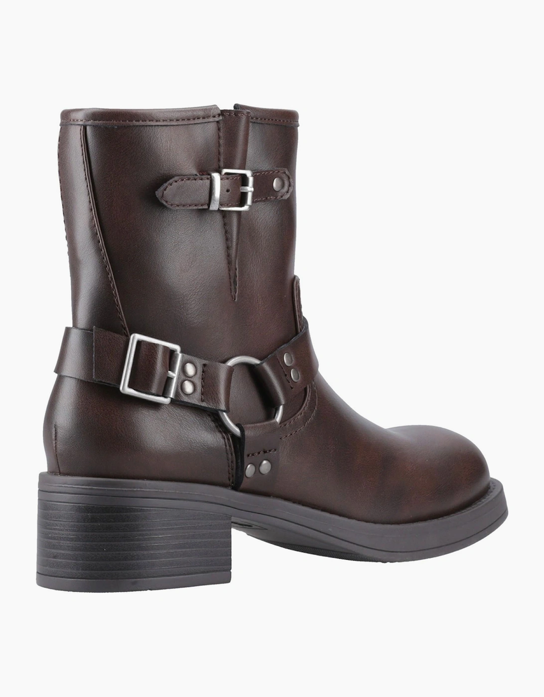 Rocket Dog Nino Womens Biker Boots Brown