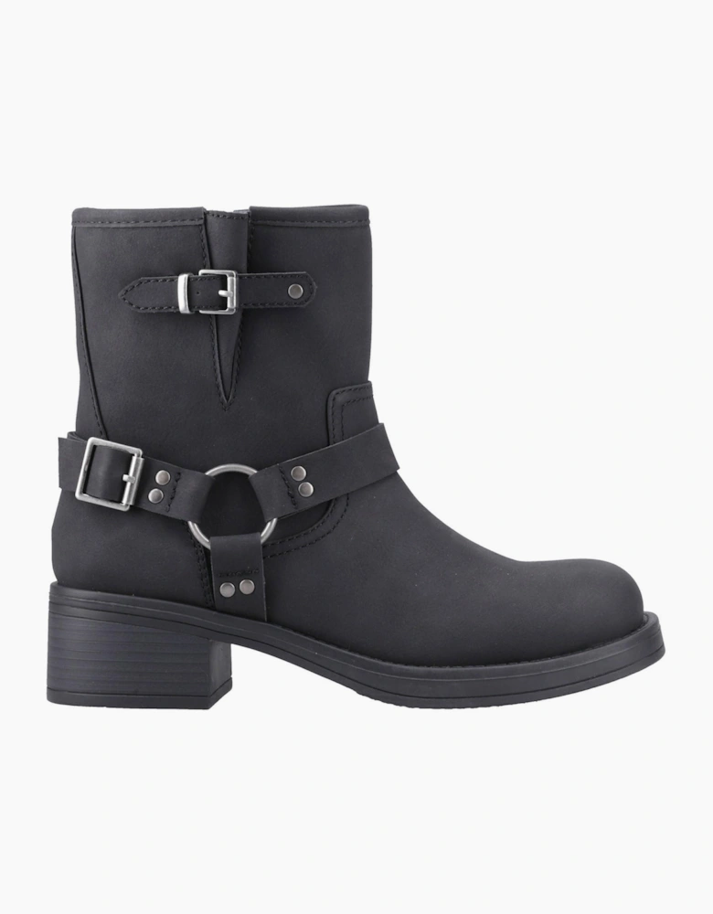 Rocket Dog Nino Womens Biker Boots Black