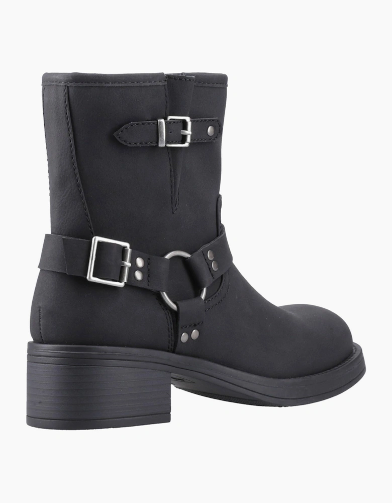 Rocket Dog Nino Womens Biker Boots Black
