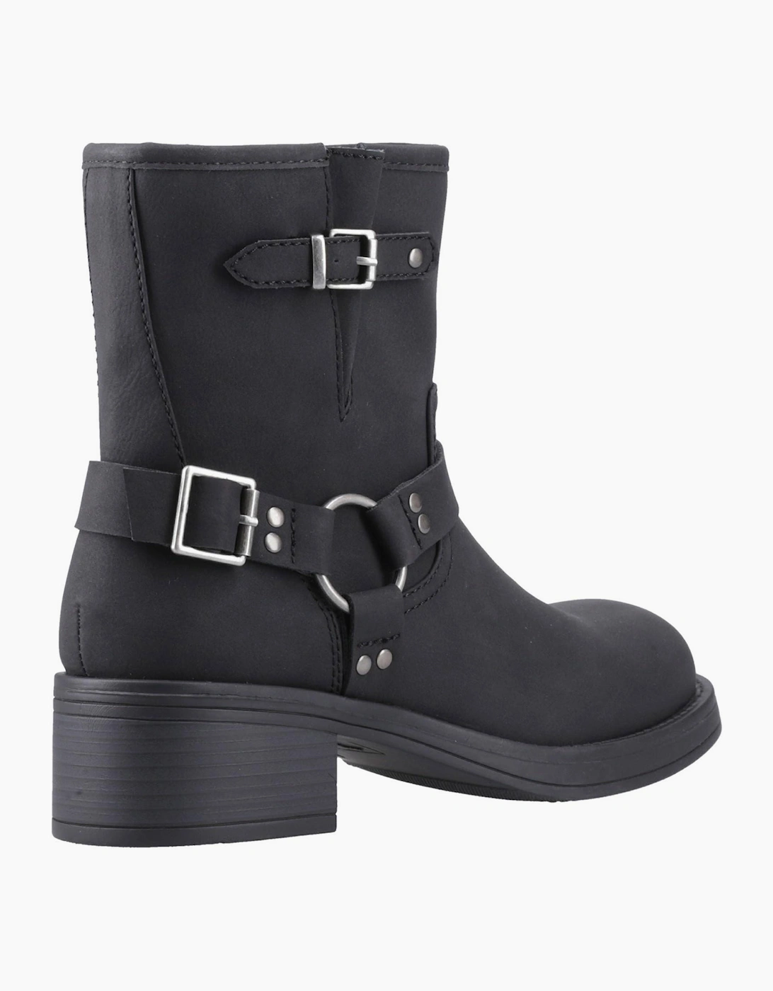 Rocket Dog Nino Womens Biker Boots Black
